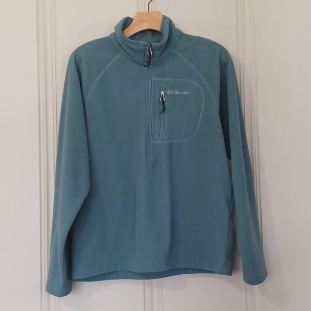 Columbia  Men's S  Half-Zip Fleece Pullover With Front Zippered Pocket